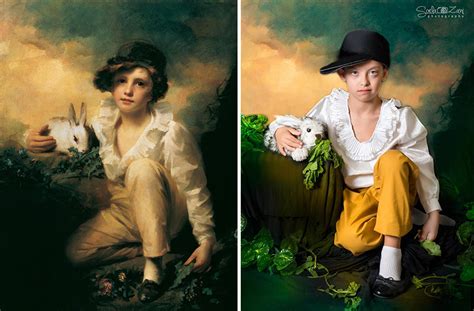 18 kids with Down Syndrome recreate famous paintings proving everyone ...