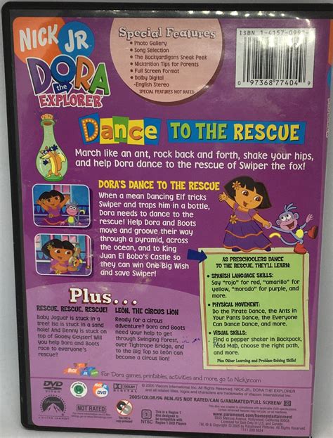 Dora the Explorer - Dance to the Rescue (DVD, 2005) 97368774049 | eBay