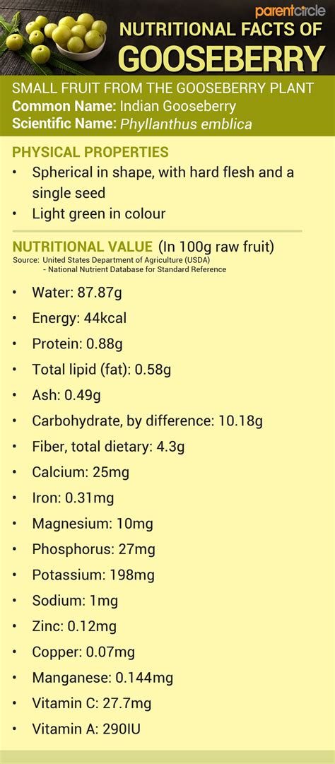 Gooseberry Health Benefits, Medicinal Uses, Nutrition Value and Calories