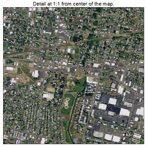 Aerial Photography Map of Albany, OR Oregon