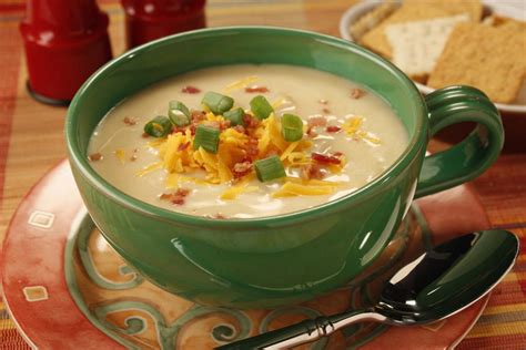 Potato Cheese Soup | MrFood.com