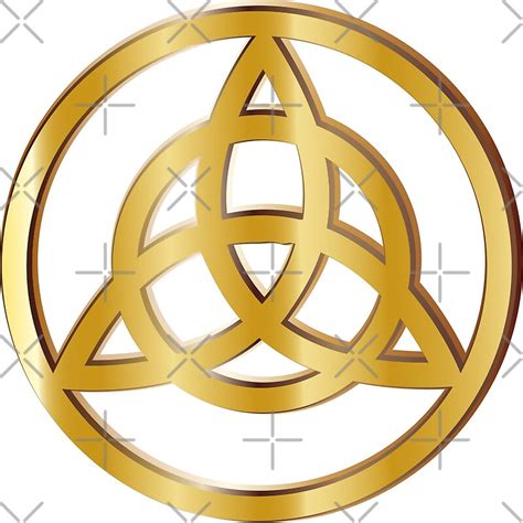 "Triquetra symbol ," by Danler | Redbubble