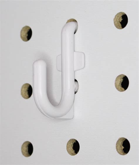 J Style White Plastic Locking Pegboard Hooks Plastic Locking Pegboard – JSP Manufacturing