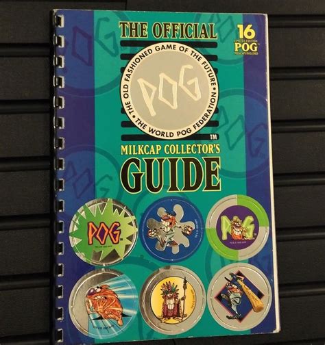 The Official Pog Milkcap Collector's Guide - All 16 Pogs Pogman 1995 ...