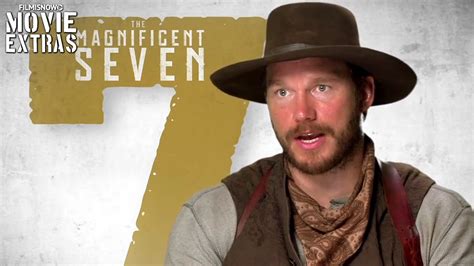 The Magnificent Seven | On-set visit with Chris Pratt - YouTube