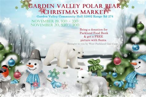 Garden Valley Polar Bear Christmas Market