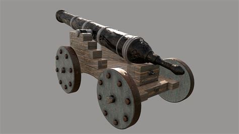 Cannon Gun - 3D model by Nigrumfeniks (@nf.studio) [f62dcfe] - Sketchfab