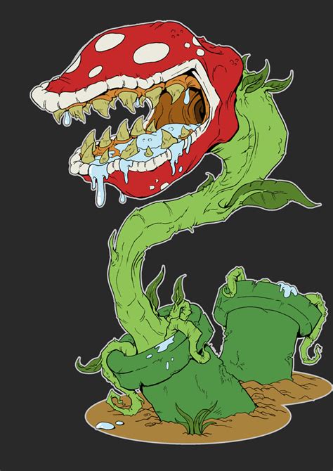 Piranha Plant by MatthewJWills on DeviantArt