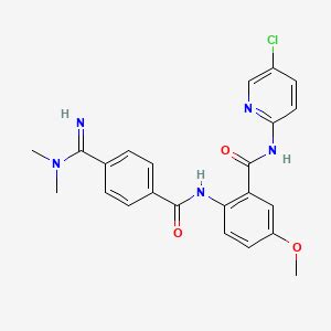 Betrixaban | C23H22ClN5O3 | CID 10275777 - PubChem