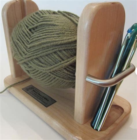 Yarn Holder, Handmade, Yarn Spinner, Yarn Caddy, Yarn Spindle, Yarn ...