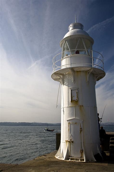 Brixham Lighthouse Photograph by Chris Dale