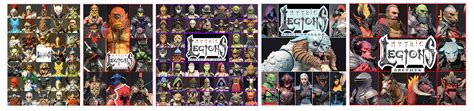 Mythic Legions action figures from Four Horsemen Studios