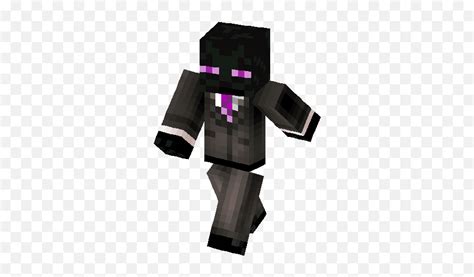 Enderman With Suit Skin - Niko Bellic Minecraft Skin Png,Minecraft Enderman Png - free ...