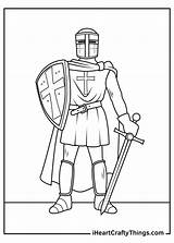 Knight Coloring Pages  Drawing Book sketch template
