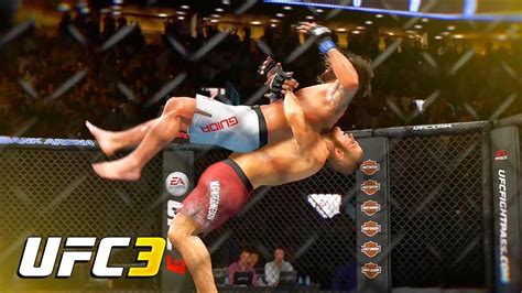 UFC 3 | German Suplex Takedown Knockout - YouTube