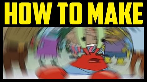 How To Make Mr Krabs Meme Blur In Photoshop 2017 (QUICK & EASY) - Confused Mr Krabs Dizzy ...