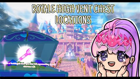 Royale High Chest Locations - Campus 3 Vent Maze! - YouTube