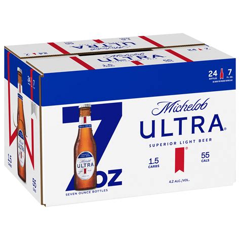 Michelob Ultra Beer 7 oz Bottles - Shop Beer at H-E-B