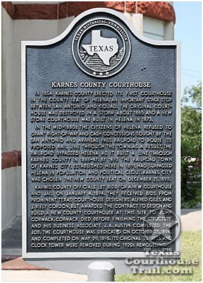 Karnes County Courthouse - Karnes City, Texas - Photograph Page 4