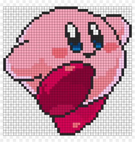 Kirby Kandi Pattern Kirby Perler Beads Pixel Art Pokemon Perler | Hot ...