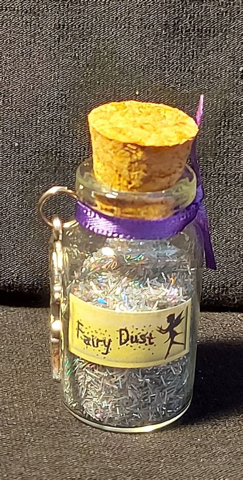 Magic Fairy Dust Jar Mini Bottle With Glitter Fairy Dust and - Etsy UK