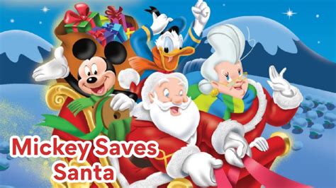 Mickey Saves Santa | Christmas Kids Books | Read Aloud - YouTube