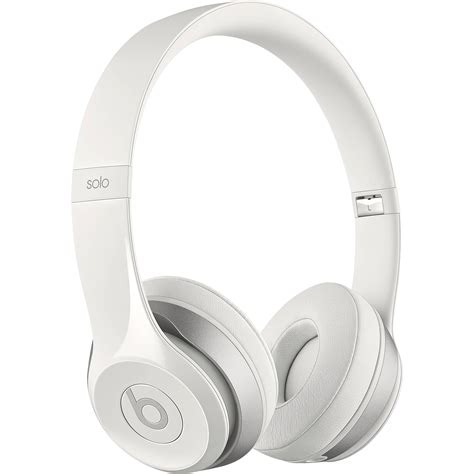 Beats by Dr. Dre Solo2 Wired On-Ear Headphones (White) MH8X2AM/A