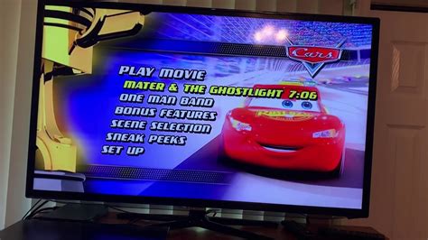 Cars DVD Menu Walkthrough - YouTube