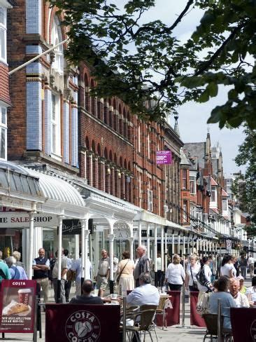 'Lord Street, the Main Street of Southport, Merseyside, England, United ...