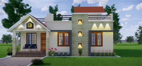 1400 Sq Ft 3BHK Modern Single Floor House and Free Plan, 21 Lacks ...