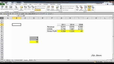 Excel - How To Lock Individual Cells - YouTube