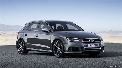 Audi S3 Sportback | 2017MY (Color: Daytona Grey) | Front