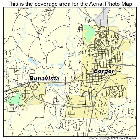 Map Of Borger Texas - Lilly Pauline