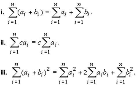 Summation Formulas