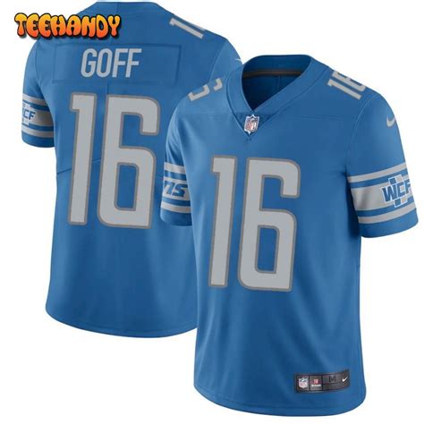 Detroit Lions Jared Goff Blue Limited Jersey