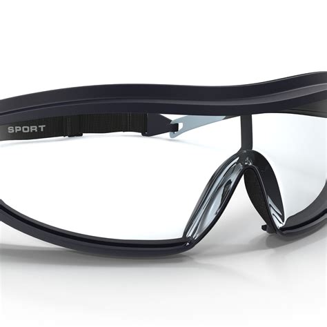 safety sport glasses generic 3d model