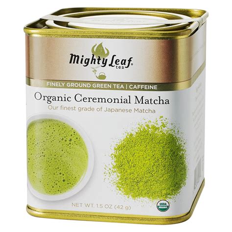 Mighty Leaf Organic Ceremonial Matcha Tin, 1.5oz – Mighty Leaf Tea Canada