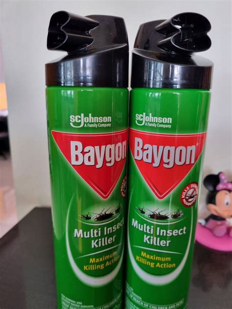 Baygon spray 600ml, Health & Nutrition, Braces, Support & Protection on Carousell