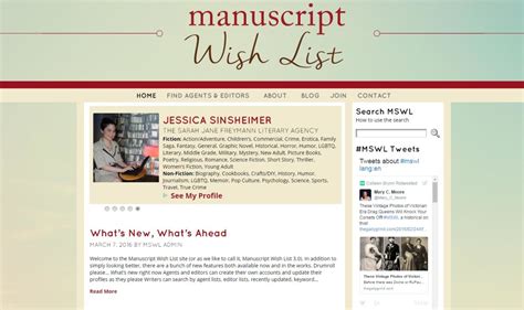 Using the Manuscript Wish List to Find a Literary Agent | Owlcation