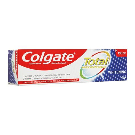 Buy Colgate Total Whitening Antibacterial & Fluoride Toothpaste ...