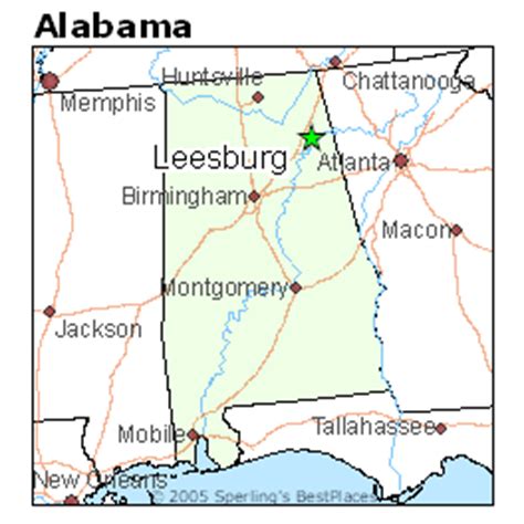 Best Places to Live in Leesburg, Alabama