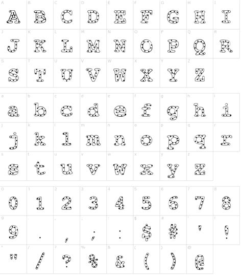Alphabetic Sprinkles Font Download
