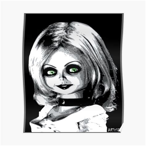 "Bride of Chucky" Poster for Sale by RevondaCodjoe | Redbubble