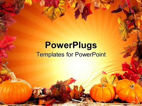 Fall Themed Powerpoint Templates