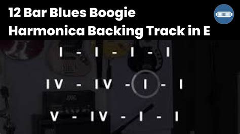 12 Bar Blues Boogie Harmonica Backing Track in E - Tomlin Harmonica Lessons