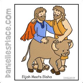 Elijah and Elisha Bible Crafts for Children's Ministry