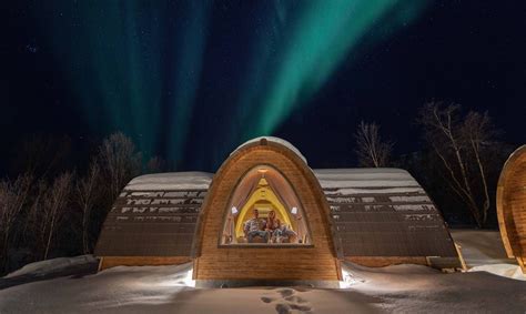 Gamme Northern Lights Cabins | Norway | Snowhotel Kirkenes | Kirkenes, Northern lights, Norway