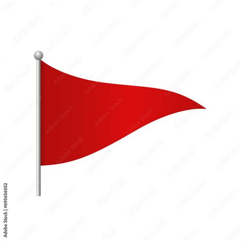 Red flag. Warning symbol. Red flag emoji. Red flags in relationships ...