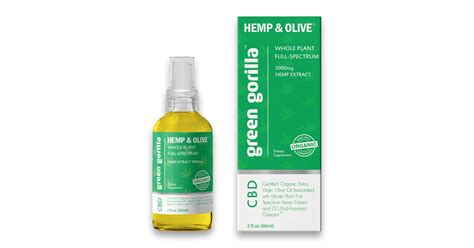 Green Gorilla Launches 3000mg Whole Plant Full-Spectrum CBD Oil