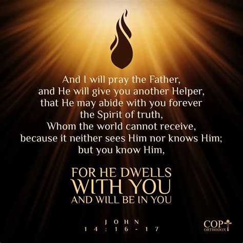 John 14:16-17 | Bible words images, Spirit of truth, Bible words